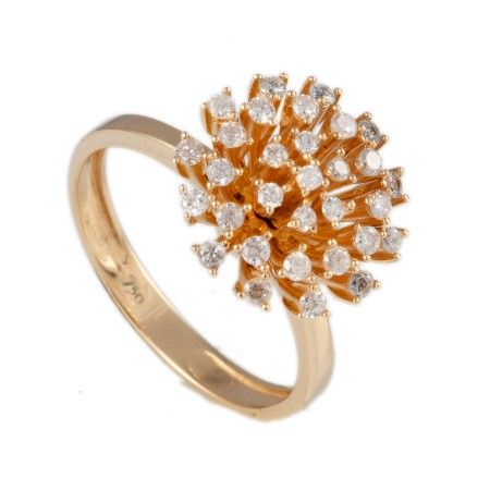 Chuveiro Ouro Amarelo 18K,AU 50/66/60