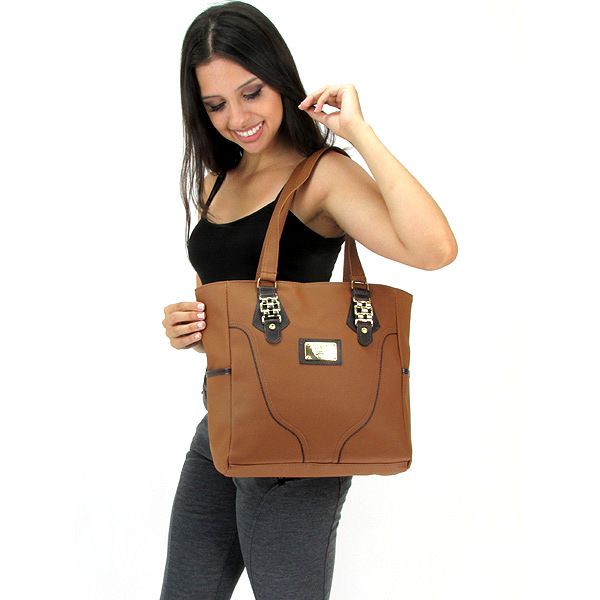 Bolsa Popular Sintético 99450 caramelo